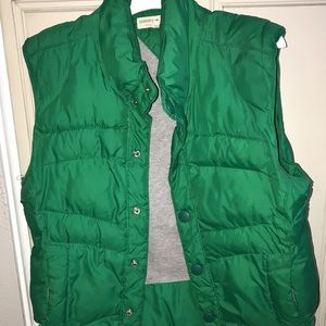 Green comfy vest
